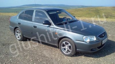 Купить глушитель, катализатор, пламегаситель Hyundai Accent II в Москве